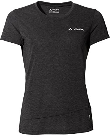 VAUDE Damen Women's Sveit T-Shirt, Black/Black, 36 EU