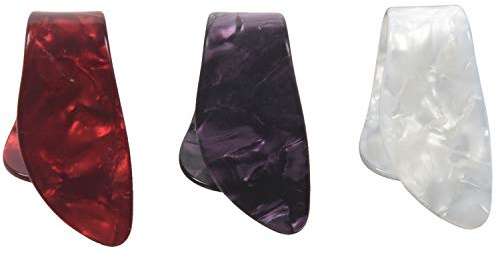 Wresetly 3 x Plastic Finger Guitar Picks