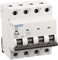 EUR'OHM Disjoncteur tétrapolaires courbe C connexion vis haut/bas - IP20/IK02 6A 6kA - Matériel électrique