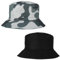 Alsino Anglerhut Fischerhut Sonnenhut Bucket Hat Hut Reversibel Freizeithut Outdoor Wende-Hut Sommermütze Herbst Camping Reisen Wandern - für Damen Herren Kinder, Farbe wählen:Camouflage 2
