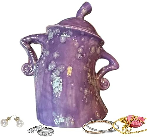 Manolyee Storage Jars With - 1/8 Canister, Fun Sassy Food Container, PVC Cookie Jar, Cup Ornament for Kitchen Storage
