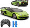 AEROQUEST 1:16 Lamborghini Ferngesteuertes Auto,2.4GHz Offiziell Lizenziertes Lamborghini RC Autos mit Fernbedienung & Scheinwerfer für Jungen Mädchen Geburtstagsgeschenke,Grün