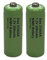 Soluminate Rechargeable 2/3AAA Solar Light Batteries for Garden Solar Lights Latest NiMH Technology (2-Pack)