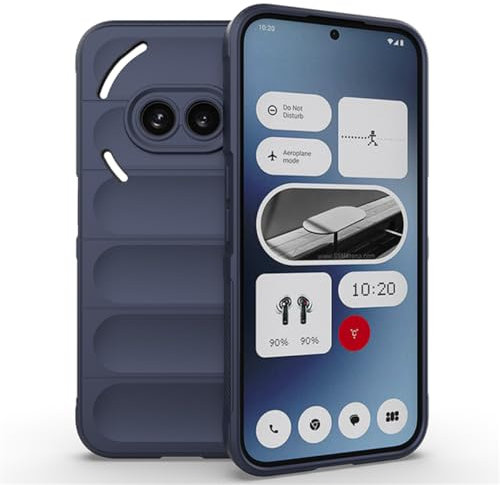 BAILI Coque Compatible avec Nothing Phone (2a) Case avec Coque Caoutchouc Souple Cover, Microfibre Douce pour Nothing Phone (2a)-007