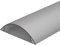YLLSMGS Canalina Passacavi Calpestabile Heavy Duty Alluminio Impermeabile Adesivo Copertura Passacavi Pavimento Hider Canale(29 * 8mm/1.1 * 0.31in)