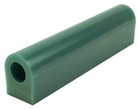 Tiardey Stampo per Anello in Tubo di Cera per Intaglio,Tubo per Fusione in Cera con Foro Centrale, Stampo per Intaglio, Grande Tubo con Lato Piatto per Fusione, Accessori per Intaglio T250