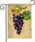 Bannerfahnen Süße Ernte Weinrebe Trauben Pflanze Traubenfrucht Essen Bündel Altes Aquarell Saftiges Sukkulenten Essen Getränk Langlebig Garten Fahnen, Für Drinnen Und Draußen, Feiertage, 30x45cm