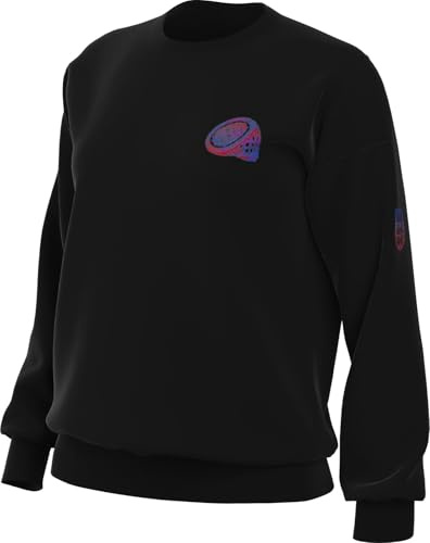 England Phoenix Fleece Nike Oversize-Fußball-Sweatshirt mit Rundhalsausschnitt für Damen, HF4967
