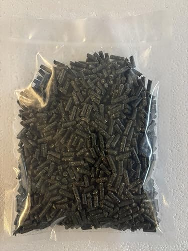 Brennnessel Sticks & Pellets – Natürliches Futter für Garnelen, Hunde & Pferde – Barf Kräuter, Naturprodukt ohne Zusätze, Verschiedene Größen (250 Gr)