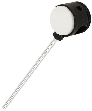 TOKIDNY Schlagzeug Zubehör Bass Drum Pedal Hammer Ersatzteil Mit Filzkopf Metallkörper Schwarz Kompatibel Für Einzel Und Doppelpedal Langlebiges Percussion Instrument Zubehör