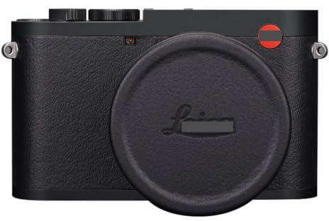 Q3 Kratzfeste Kamera-Schutzfolie für Leica Q3, Vinylfolie, Aufkleber, Schutzdekoration, Zubehör, Q 3 (mattschwarz + Leder, schwarz, für Leica Q3)