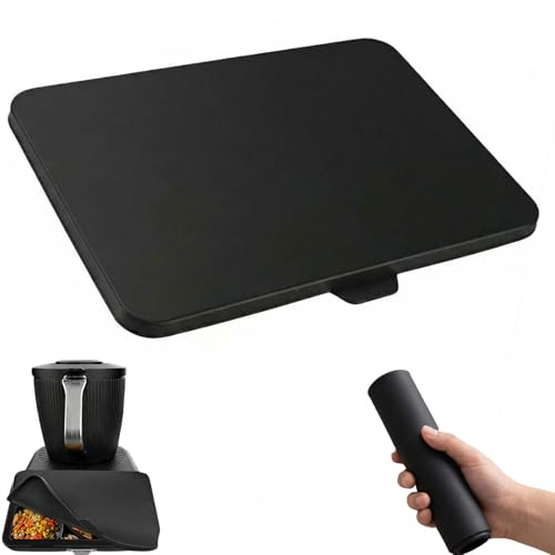 Pellicola protettiva in silicone per Bimby TM7, accessori gadget per Bimby TM7 Bimby, accessori di protezione del display, protegge lo schermo da graffi e urti (nero)