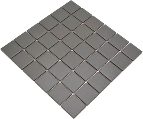 Mosaik Fliese Keramik grau metall für BODEN WAND BAD WC DUSCHE KÜCHE FLIESENSPIEGEL THEKENVERKLEIDUNG BADEWANNENVERKLEIDUNG Mosaikmatte Mosaikplatte 1 Matte