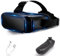 Gafas de Realidad Virtual, 3D VR Gafas con Controlador Bluetooth para Juegos Visión Panorámico VR Glasses para iPhone 13 Pro Max/13 Pro/13/12/11, para Samsung Galaxy S21, Huawei, Xiaomi