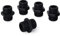 ERGAOBOY 5 Stk. 1 BSP Stecker auf Stecker, PVC Sechskantnippel Rohrfittings