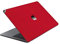 GADGETS WRAP - Vinilo adhesivo para ordenador portátil (12, compatible solo con Apple MacBook de 12, piel roja)