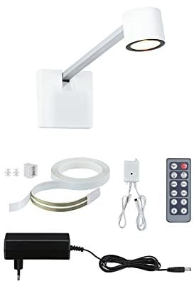Paulmann 95576 LED Bilderleuchte Adelia Set 370lm incl. 1x4,5 Watt dimmbar Bildbeleuchtung 2700 K