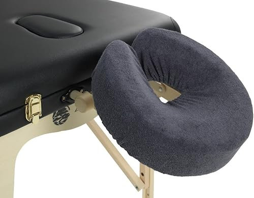 ZenGrowth 2X Kopfstützen-Bezug für Massageliegen aus Frotteestoff | Spannbezug für Kopfpolster bei Kosmetik- & Therapieliegen | Massage-Zubehör