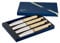 Opinel Facette Ash table knife set, 4 pieces made of stainless MA5 steel, 254645