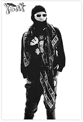 ZAPORA Exklusive Art Rapper Yeat Poster 2 Leinwand Poster Schlafzimmer Dekor Sport Landschaft Büro Zimmer Dekor Geschenk ungerahmt 30 x 45 cm