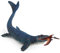 SIENON Jurassic Mosasaurus Dinosaurier Spielzeug Figur 29CM, Mosasaurus Jagd für Pterosaur Modell, große Kunststoff Ozean Dinosaurier Playset für Bad Spielzeug, Kuchen Topper (Pterosaurus enthalten)