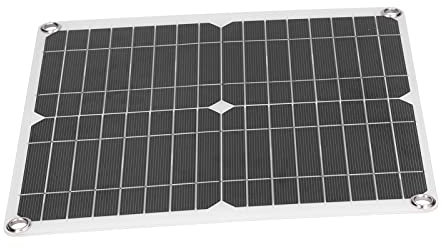 Panel Solar, Puertos USB hembra Duales Placa de carga solar 40W 18V para embarcaciones para autocaravanas para viajes y camping