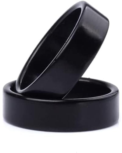 Schwarzer starker magnetischer Magischer PK Ring Münze Zaubertricks Requisiten Finger Dekoration Magier Ring Illusion Gimmick Zubehör (18mm) (20mm) (20mm)