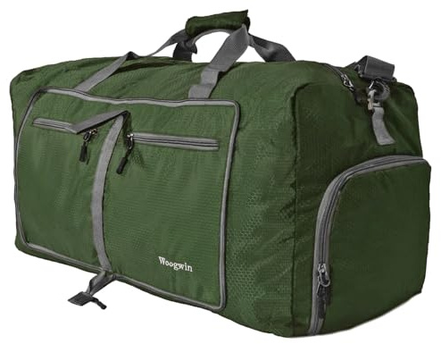 ehsbuy 60L Reisetasche Groß Faltbare Sporttasche Herren Damen mit Schuhfach Taschen Wasserdicht Saunatasche Travel Bag für Sports Urlaub Gym Übernachtung