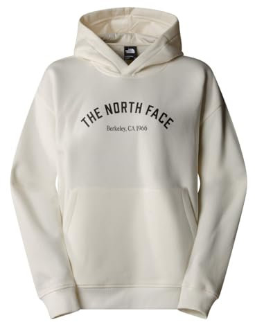 The North Face Varsity Graphic Felpa con Cappuccio da Donna White Dune L