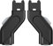 Oberes Adapterzubehör kompatibel mit UPPAbaby Vista, Vista V2, Vista V3 Kinderwagen und Babyschalen (Aria, Mesa V2, Mesa Max) – 1 Set (2 Stück)