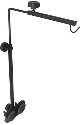 Support De Lumière Pour Reptile - Support De Lampe À Aspiration Réglable | Support De Lampe Dôme En Métal Pour Tortue, Lézard, Dragon Barbu, Et Petits Reptiles, Accessoire D'éclairage Pour Terrarium