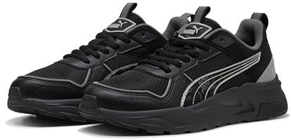 Puma Damen Trinity 2 LT Day Night 403552 Sneaker, 25 Jahre Herbst Winter Farben Cool Dark Gray Puma Schwarz Silber (02), 8 US