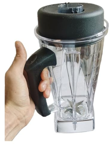 zoubeqie Blender Cup Compatible For Vitamix Pro750 780 E320 Blender Replacement Cup Knife