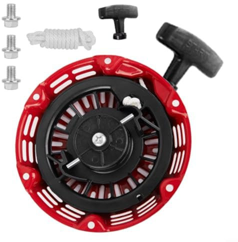 Springwillfly Démarreur à rebond pour Honda GX120 GX140, GX160 pour moteurs GX200, tondeuses à gazon, souffleuses à neige