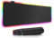 WFGJSK Tappetino for mouse con luce LED RGB, grande, for gaming, con tastiera retroilluminata, resistente all'acqua, 80x30 cm(90x40x0.4cm)