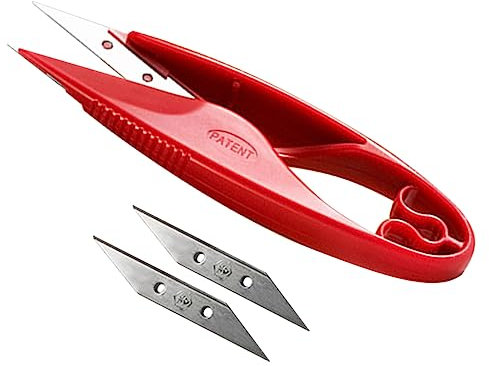 DECORNIJIA 1Satz Stoffschneider Vielseitige Schneiderschere Präzises für Stoffe Textilien Bastelprojekte für Näharbeiten Handwerksprojekte