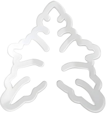 Asukohu Monstera Set di Piante Acrilico Monstera Cura Morsetti Pianta Trasparente Acrilico Crescente Verticale Estetica Rack