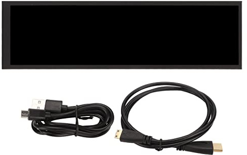 Asixxsix 8,8-Zoll-Touchscreen-Monitors, 480 X 1920 LCD HD-Unterbildschirm Computer-Touchscreen-Monitors PC-Display für RasPi für Laptop-Fenster HDR