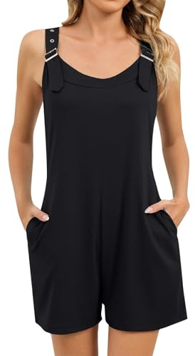 Arbeitshose Damen Arbeitsoverall Elegant Stretch Loose Fit Stoff Baumwolle Große Größen Jumpsuit Locker Leicht Hell Oversize Boyfriend Arbeit Hose Für Arbeit Freizeit Und Alltag
