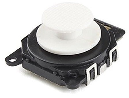 Palanca de mando analógica con tapa para Sony PSP 2000 2001, color blanco