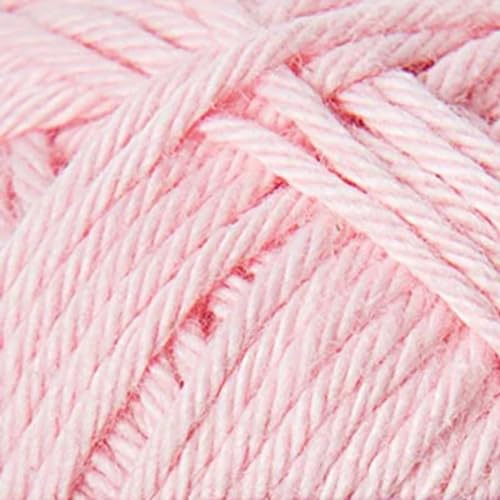 Ricorumi DK Wolle 100% Baumwolle Häkelgarn Häkelwolle 1 Knäul 25g Farbe (011 rosa)