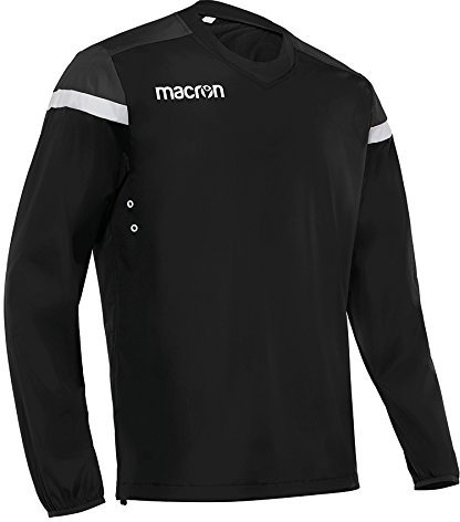 Macron Pull Coupe-Vent Zurich T-Shirt, Noir/Blanc, 4XL Homme