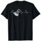 Herzschlag Badminton T-Shirt - Geschenk Federballspieler T-Shirt
