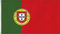 Fahne mit Messingösen 90 x 150, 150 x 250 oder 300 x 500 cm wählbar Farbe Portugal Größe 150 x 250