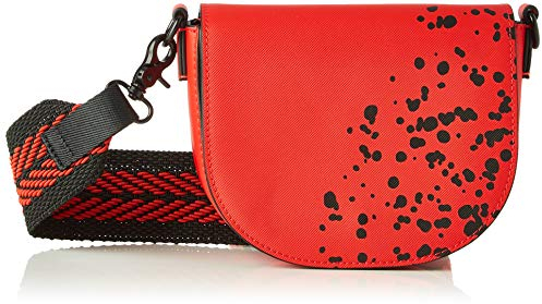 Desigual Womens PU Across Body Bag, RED
