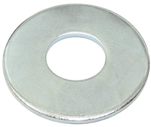 AERZETIX - C44426 - Lot de 20 Rondelles plates larges M18x48 mm - épaisseur 3 mm - DIN9021 - en acier zingué - couleur argent - assemblage boulon vis écrou serrage étanchéité fixation