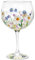 The Leonardo Collection- Verre à gin Peint à la Main | Marguerites délicates | 1 pièce – 9 x 9 x 21 cm Accessoire, LP46703, Transparent, 1 Count (Pack of 1)