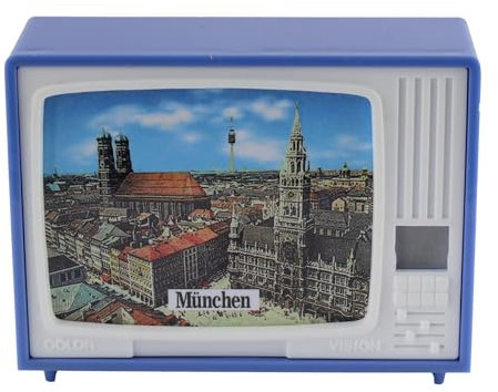 Freak Scene Gucki - klick-Fernseher - Münchener Sehenswürdigkeiten - München - blau