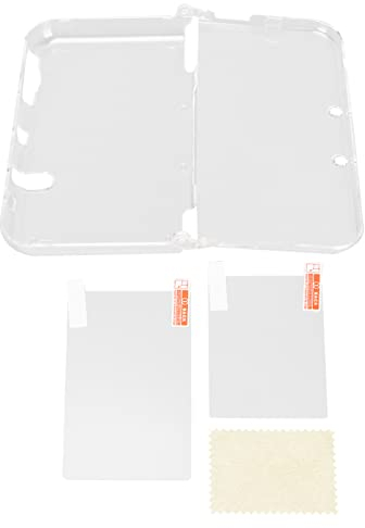 Neue 3DS LL-Hülle, PC-transparente, Hochfeste Schutzhülle, Kratzfeste Hartschale, Kompatibel mit 3DS LL