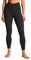CRZ YOGA Damen Butterluxe Cross Waist Workout Leggings V Cross High Waisted Bauchkontrolle Gym Yoga Leggings - 64cm Schwarz 38